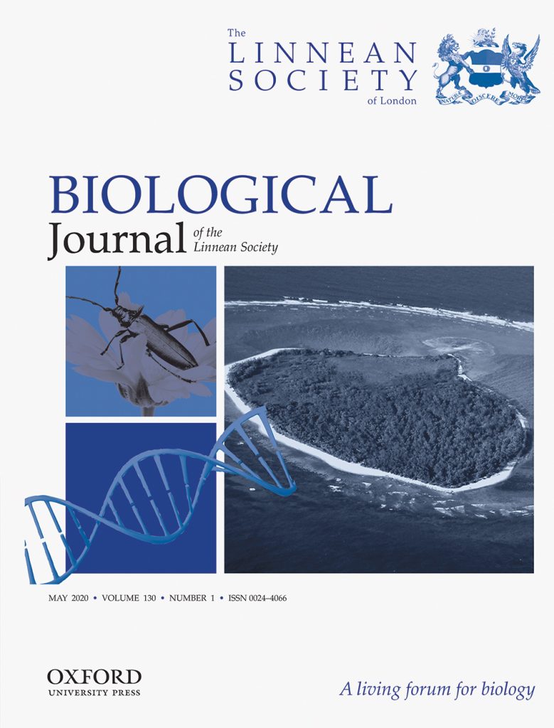 Cover of Biological Journal of the Linnean Society