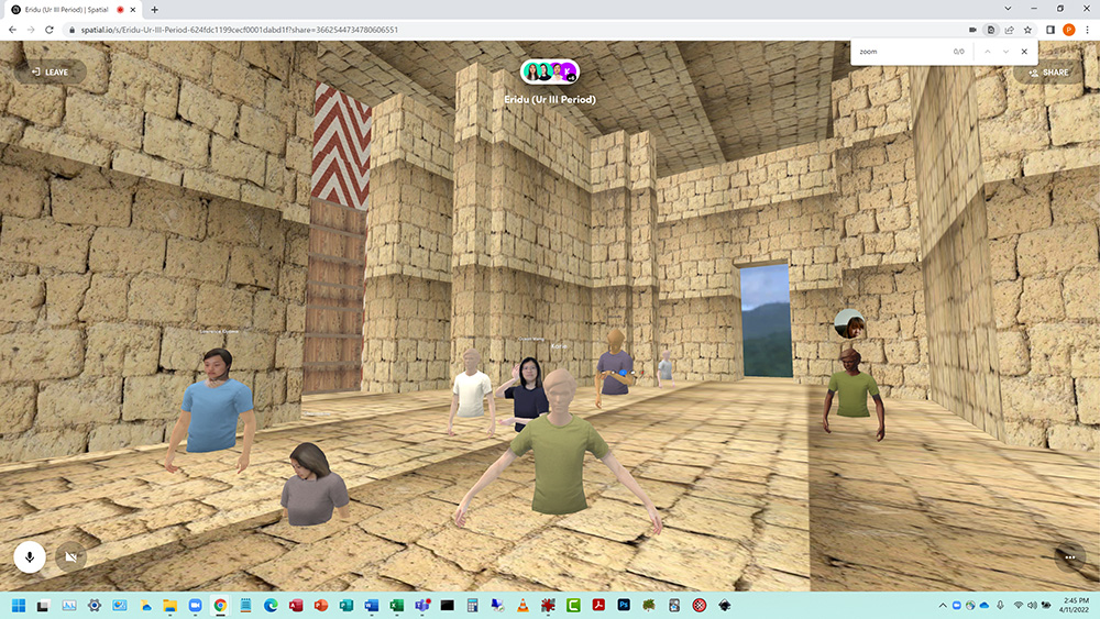 Virtual archaeological fieldwork